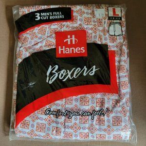 Hanes Boxers 3 pack Large